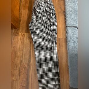 Express Monochrome Houndstooth Trousers